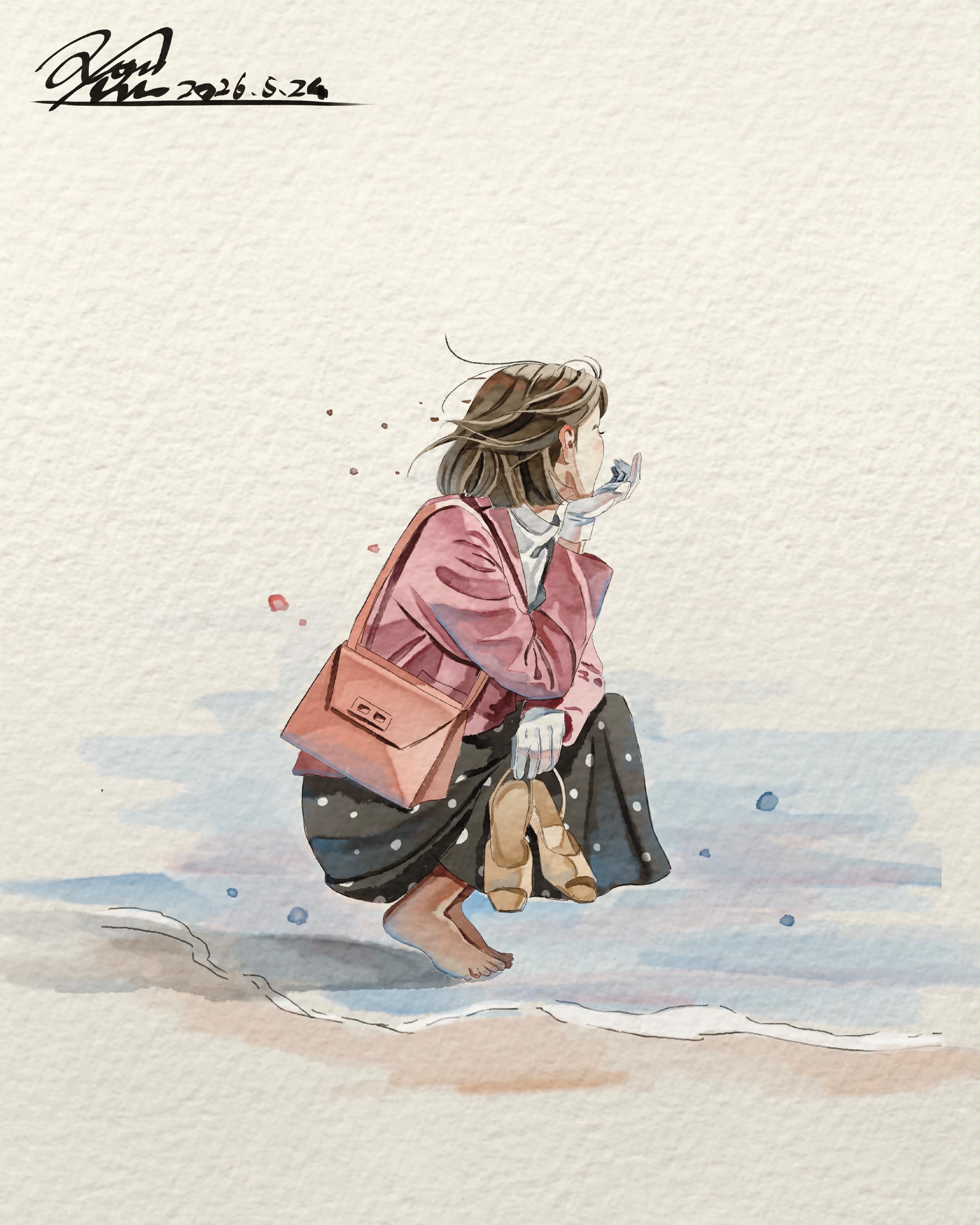 春のキャンペーン ビジュアルイラスト